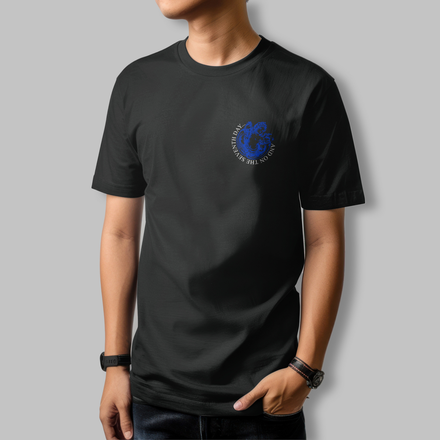 Blue Seventh Day T-Shirt