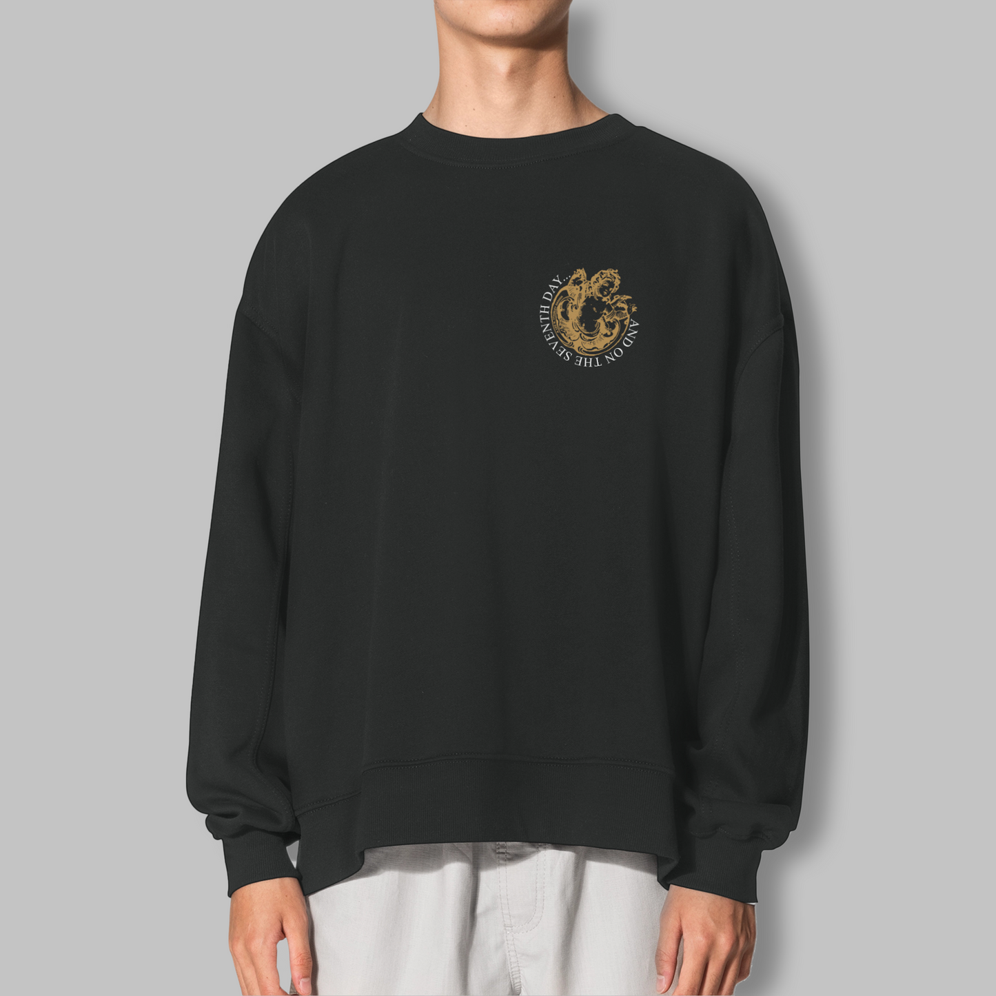 Gold Seventh Day Sweatshirt
