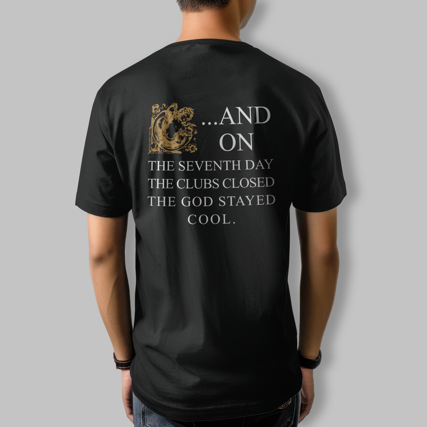 Gold Seventh Day T-Shirt
