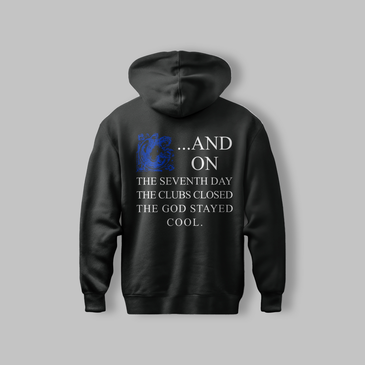 Blue Seventh Day Hoodie