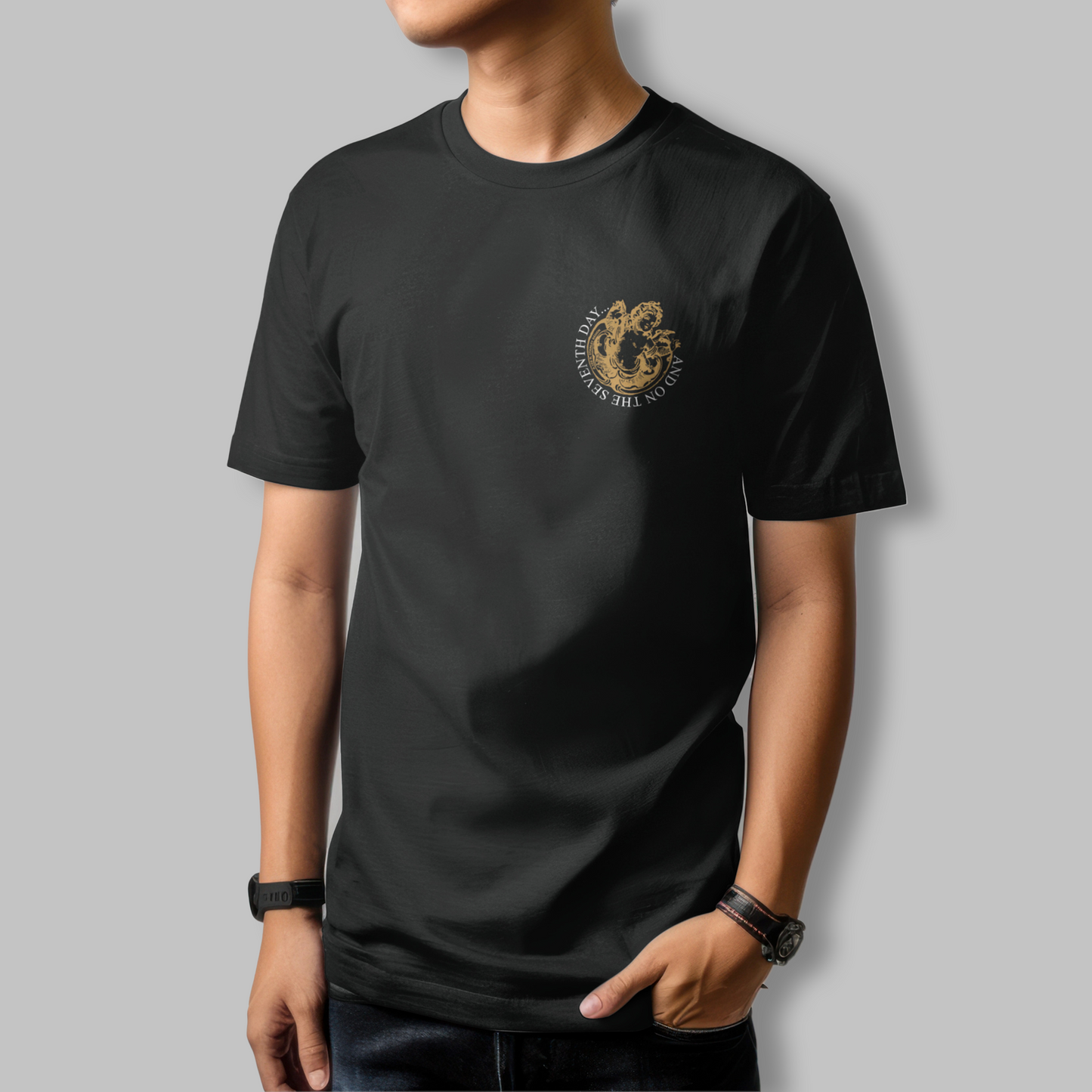 Gold Seventh Day T-Shirt