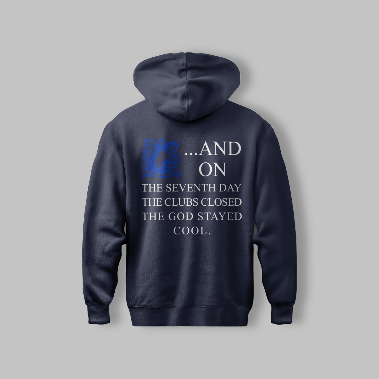 Blue Seventh Day Hoodie