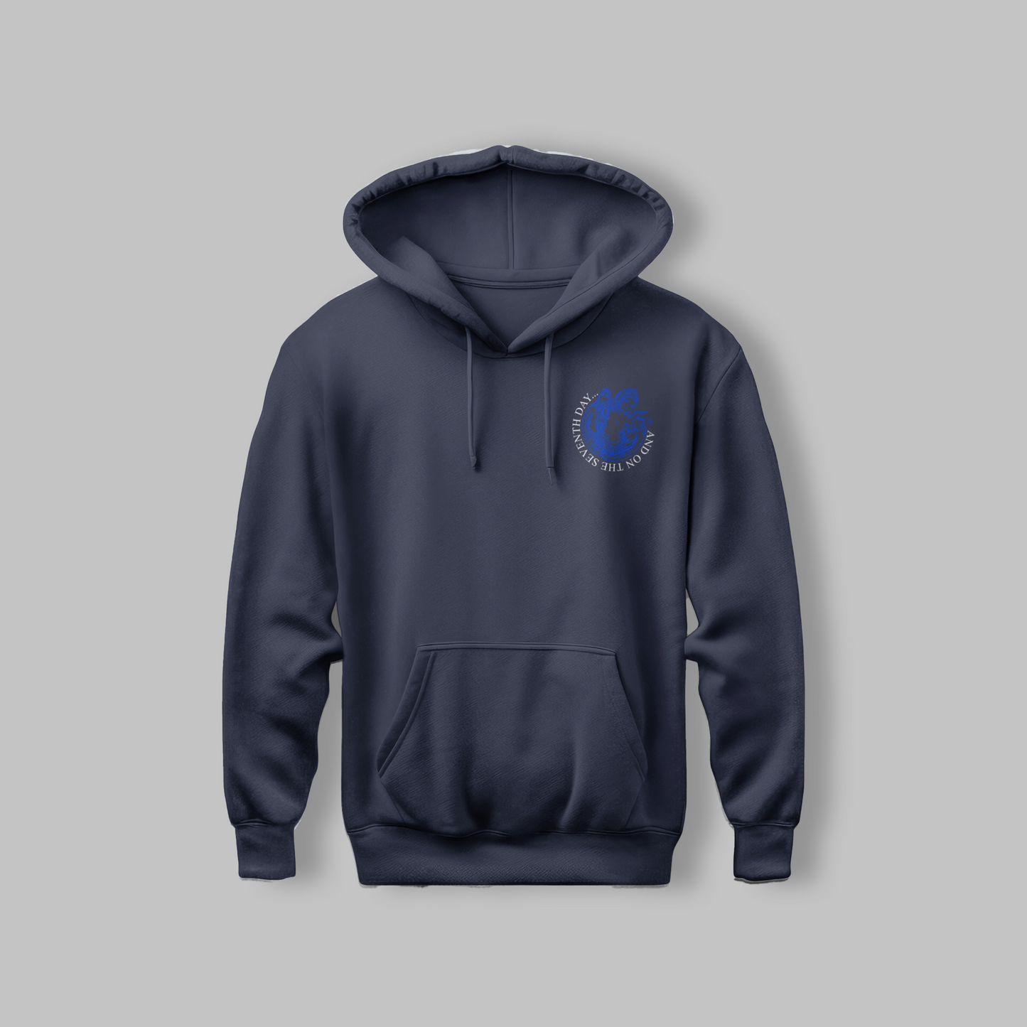 Blue Seventh Day Hoodie