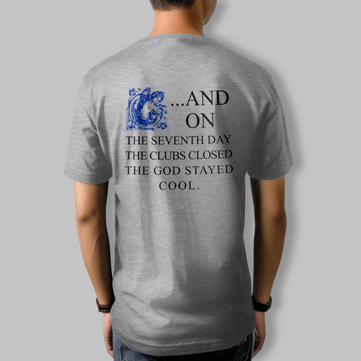 Blue Seventh Day T-Shirt
