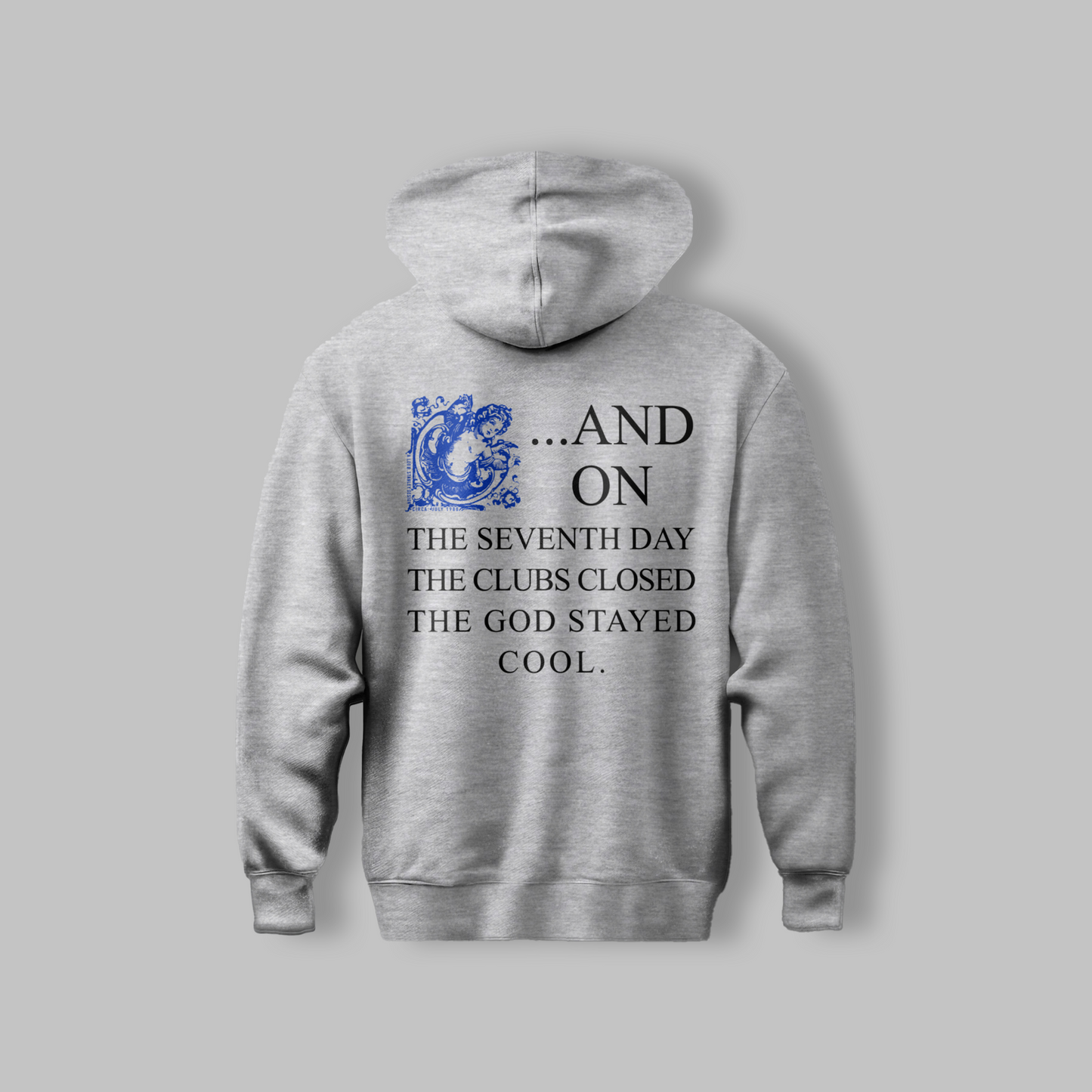 Blue Seventh Day Hoodie