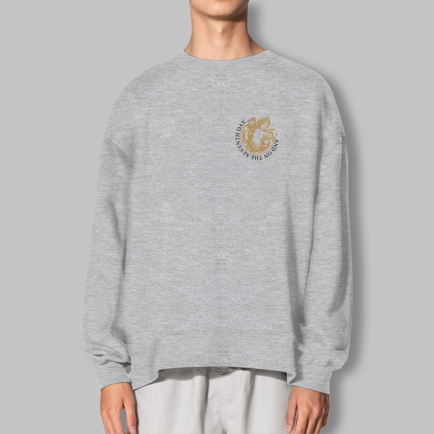 Gold Seventh Day Sweatshirt