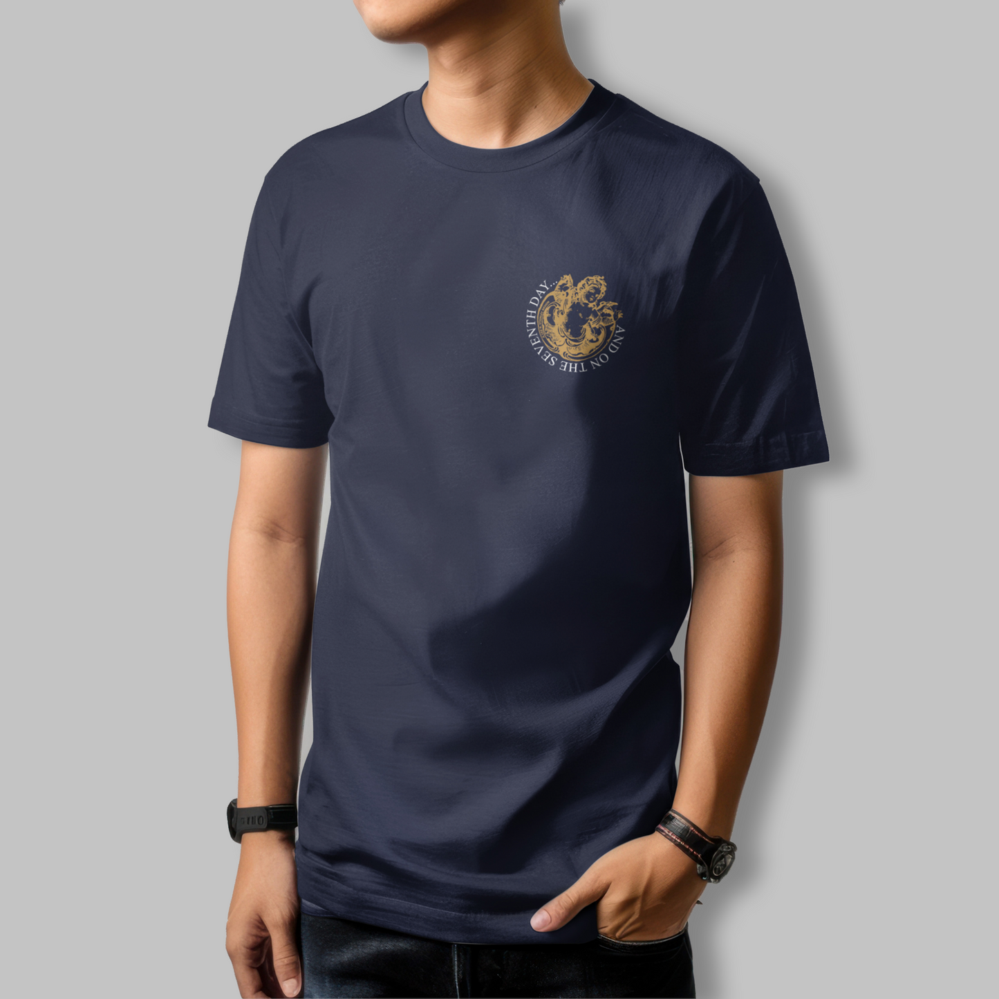 Gold Seventh Day T-Shirt