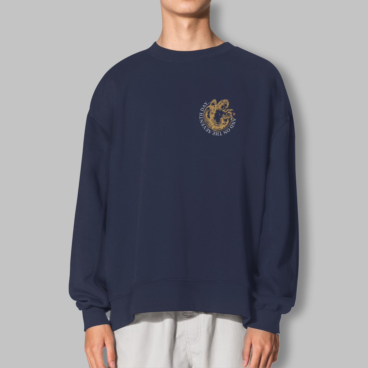 Gold Seventh Day Sweatshirt