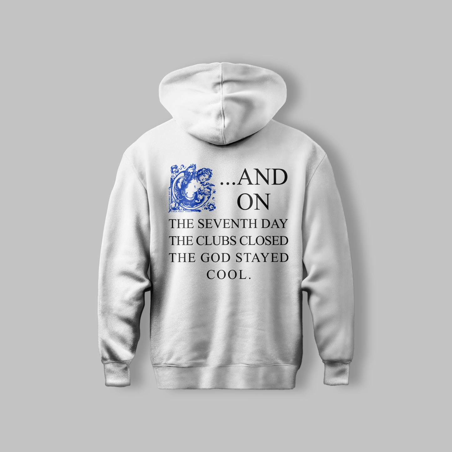 Blue Seventh Day Hoodie