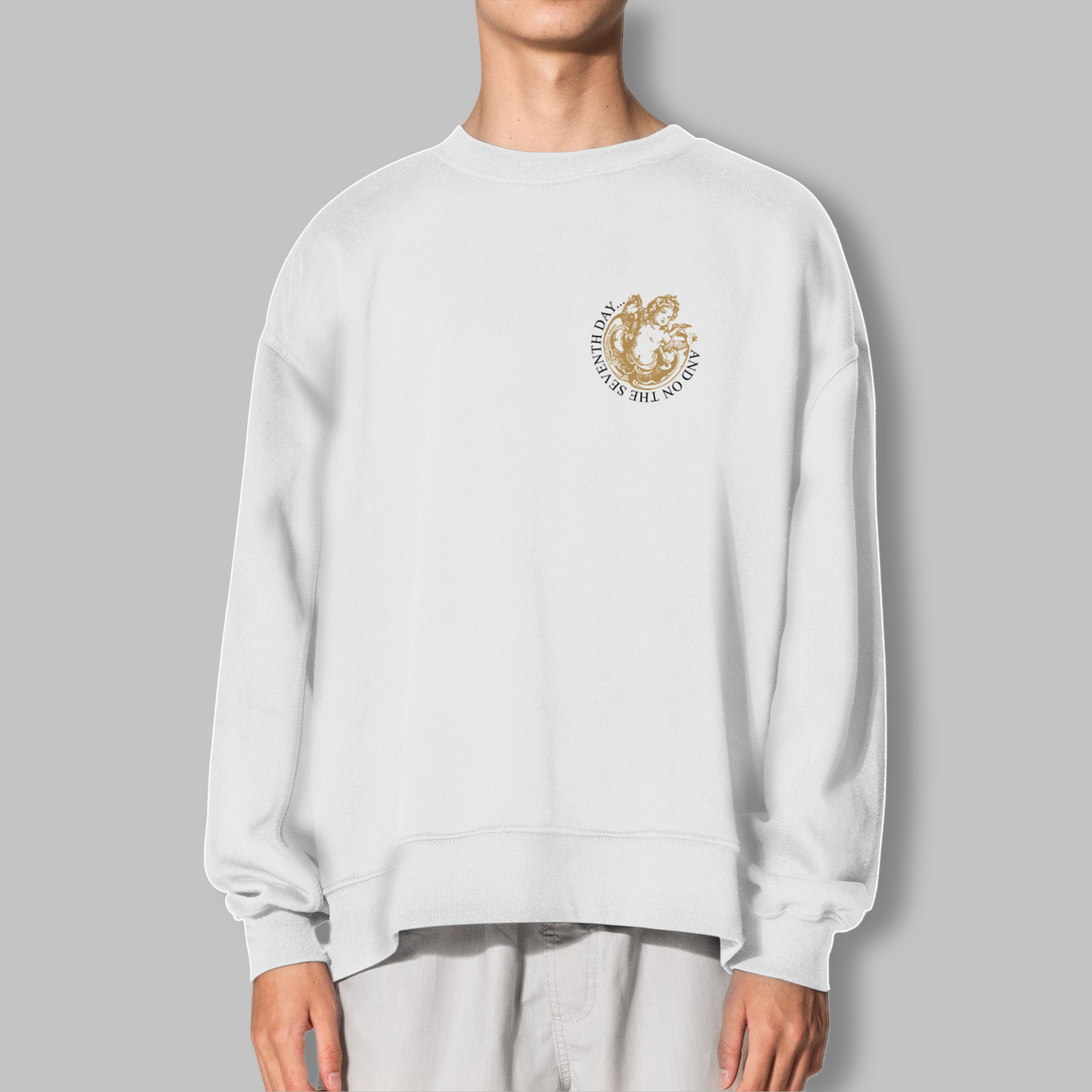 Gold Seventh Day Sweatshirt