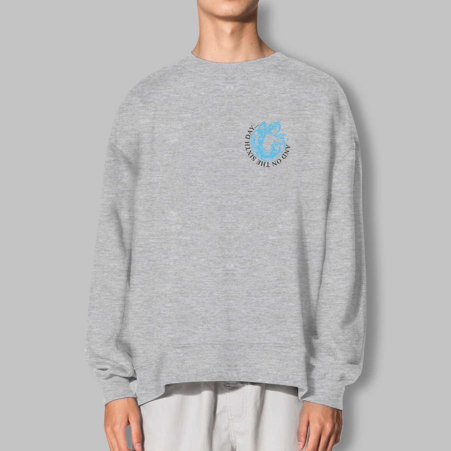 Blue Classic Sweatshirt