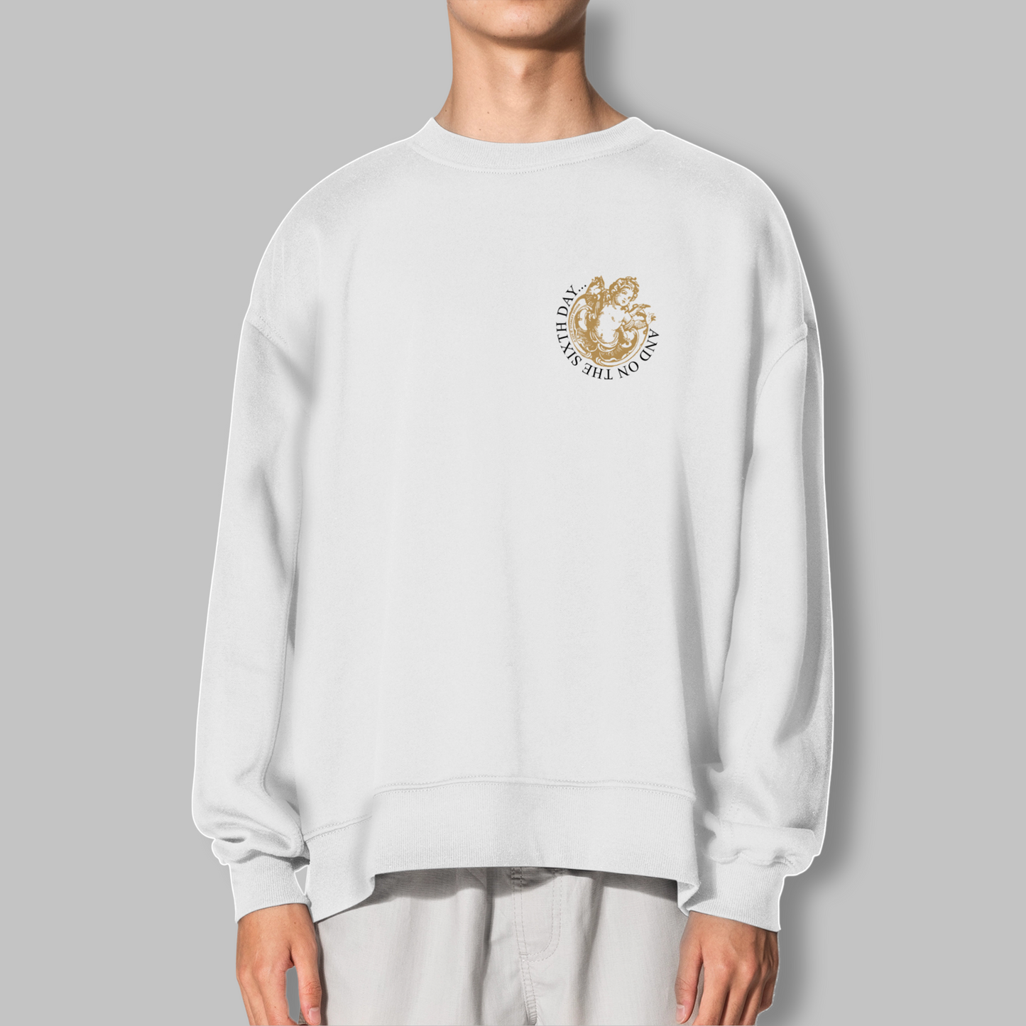 Gold Manchester Heaven Sweatshirt