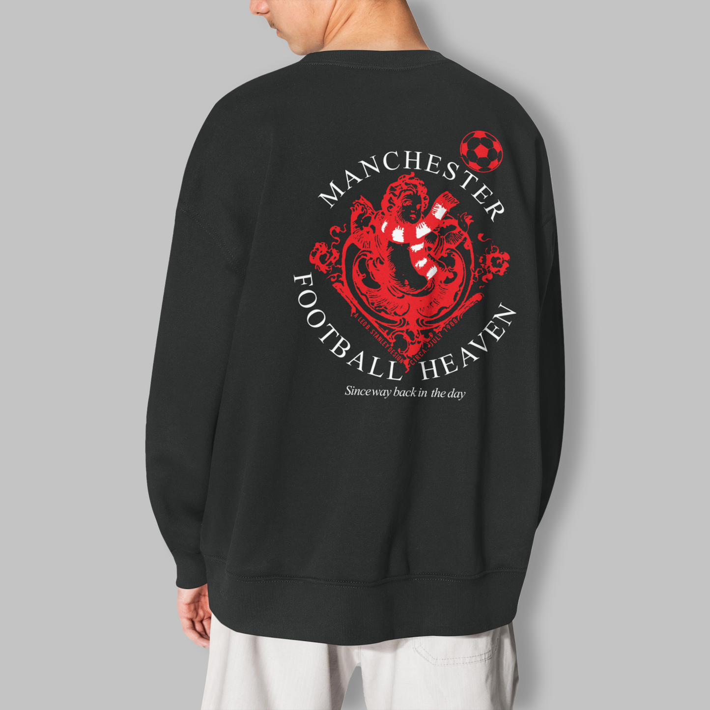 Red Football Heaven Sweatshirt