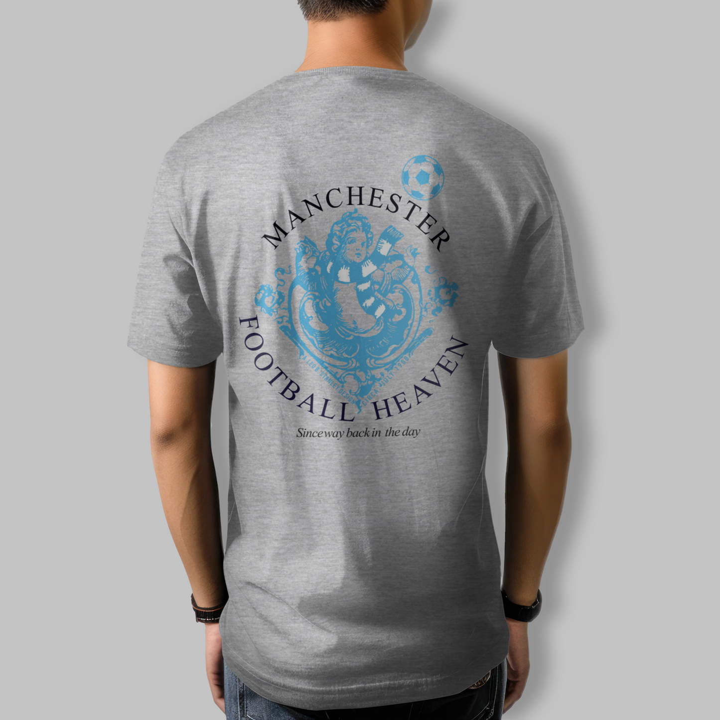 Blue Football Heaven T-Shirt