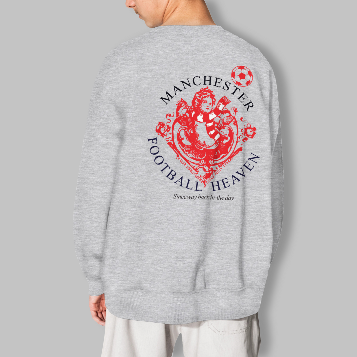 Red Football Heaven Sweatshirt