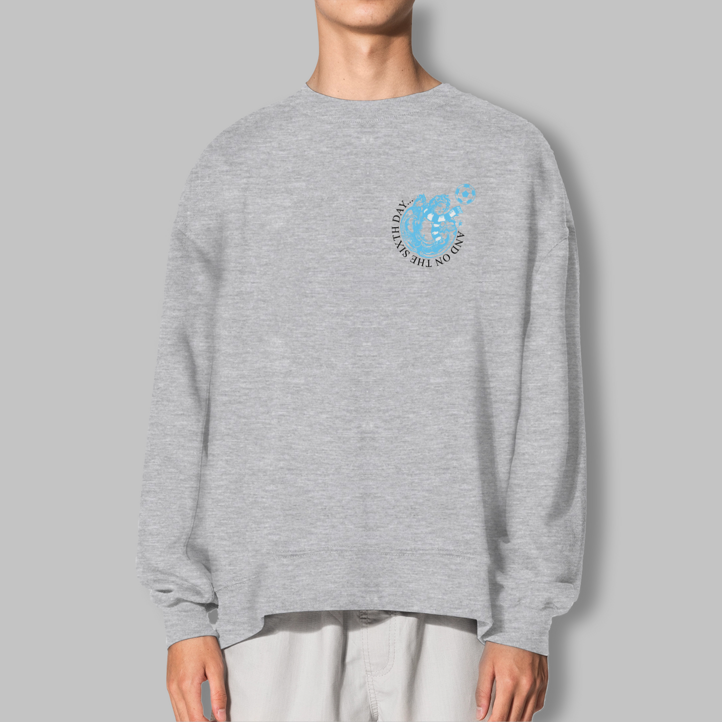 Blue Football Heaven Sweatshirt
