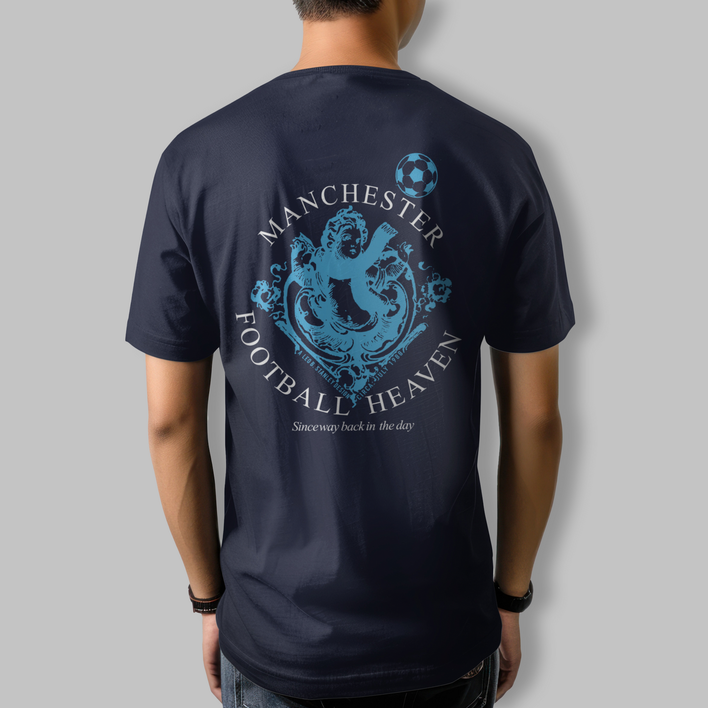 Blue Football Heaven T-Shirt