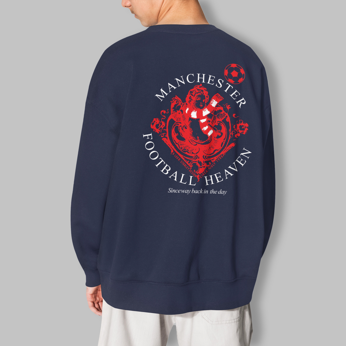 Red Football Heaven Sweatshirt