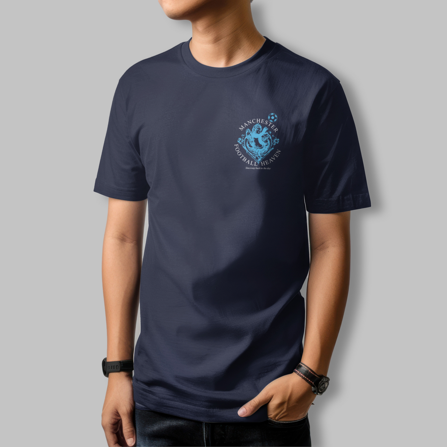 Blue Football Heaven T-Shirt