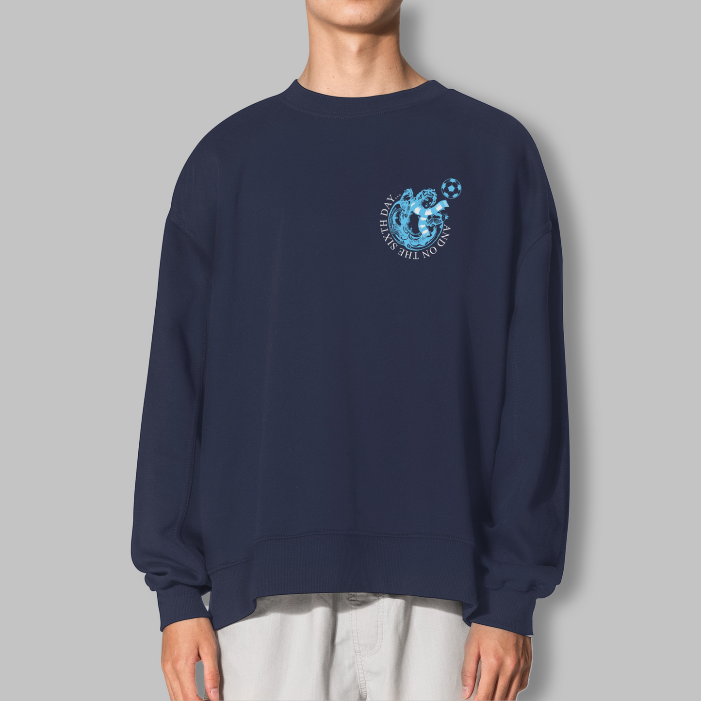 Blue Football Heaven Sweatshirt