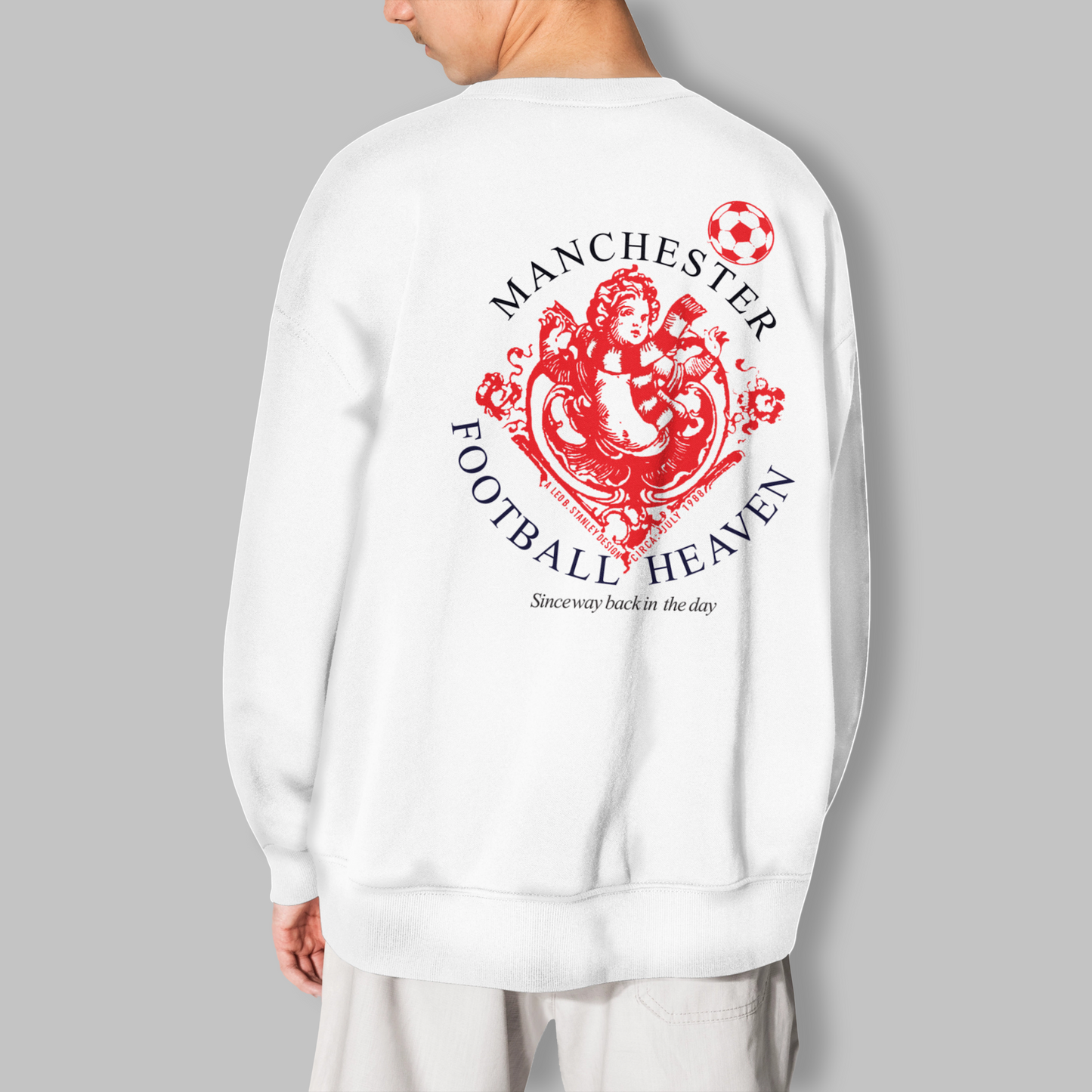 Red Football Heaven Sweatshirt