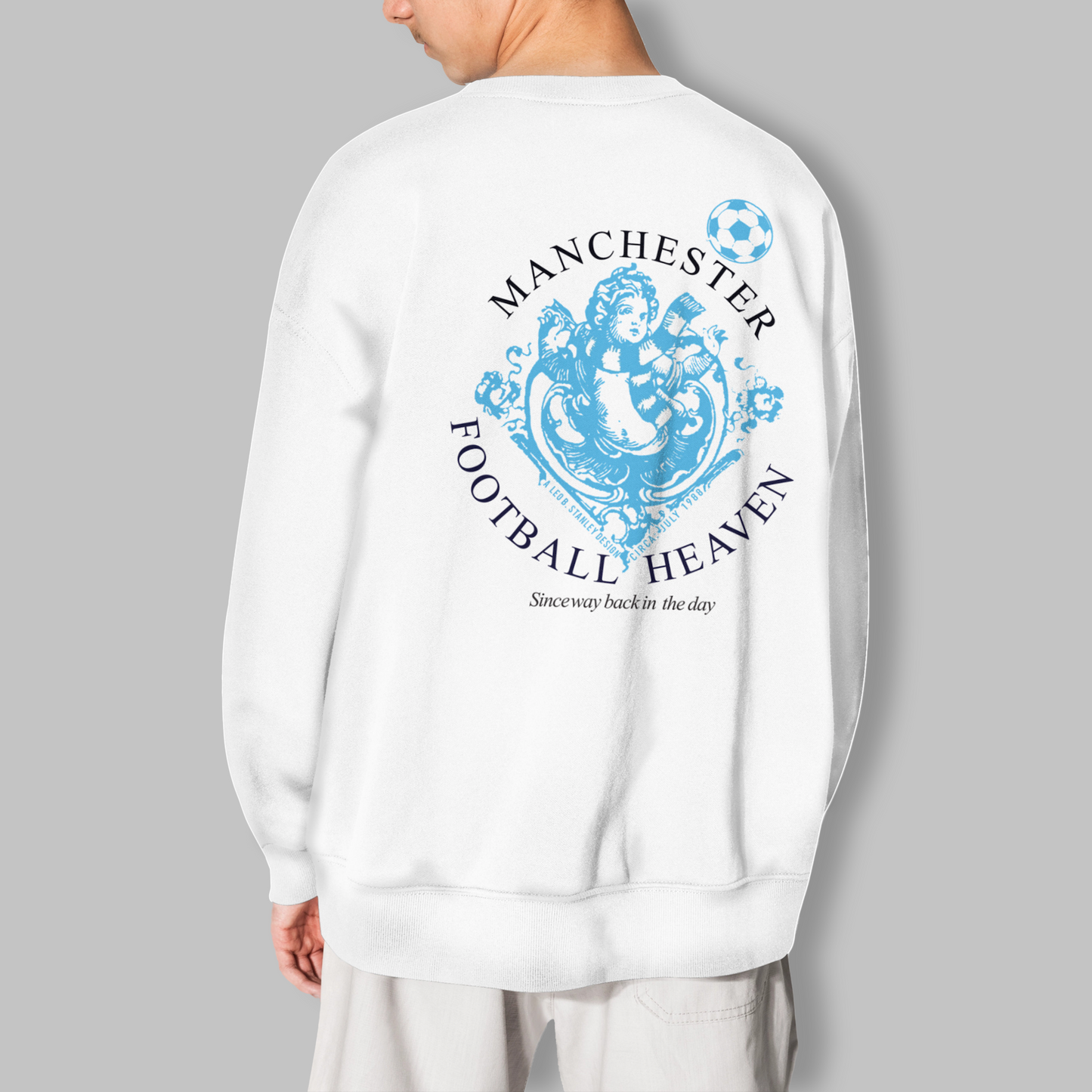 Blue Football Heaven Sweatshirt