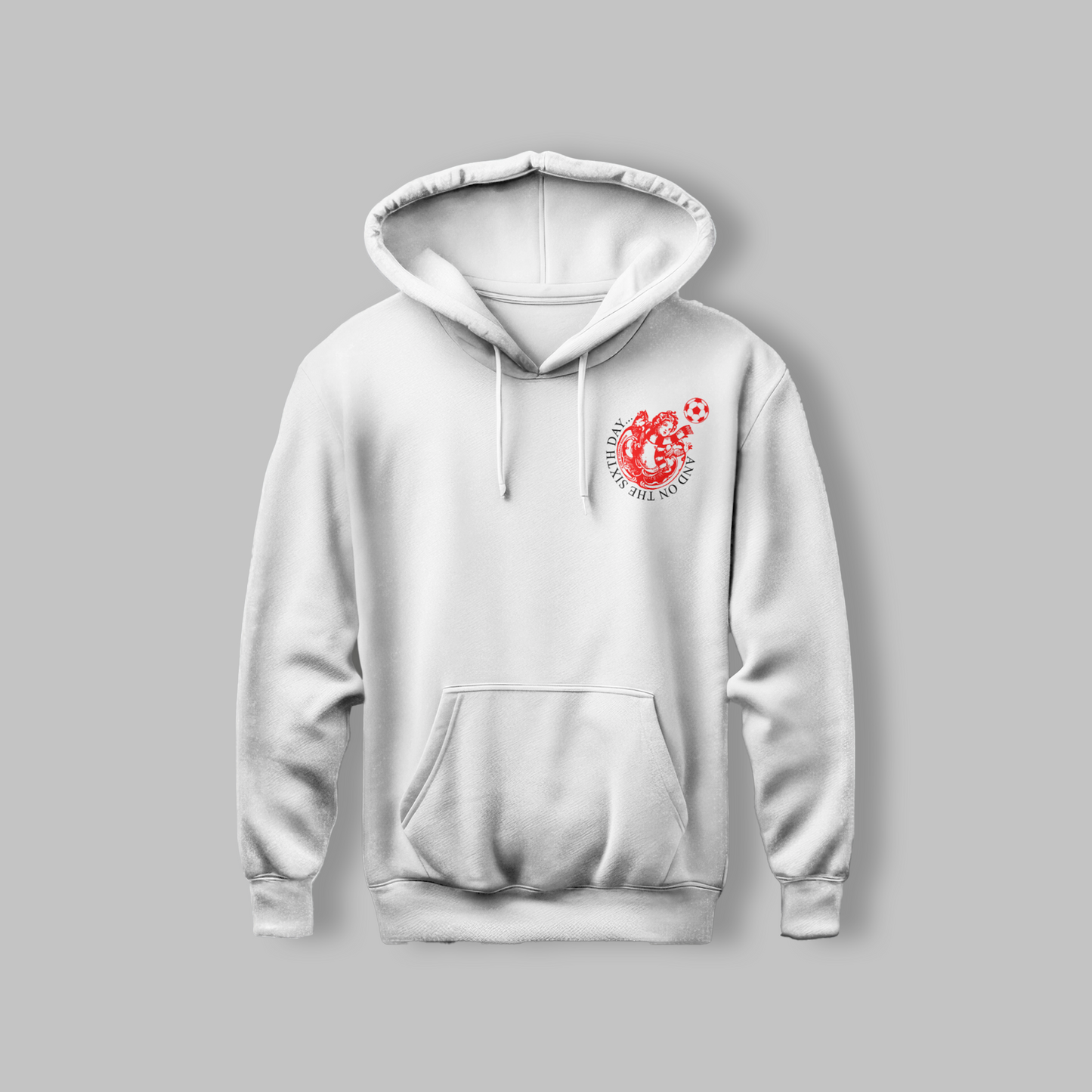 Red Football Heaven Hoodie