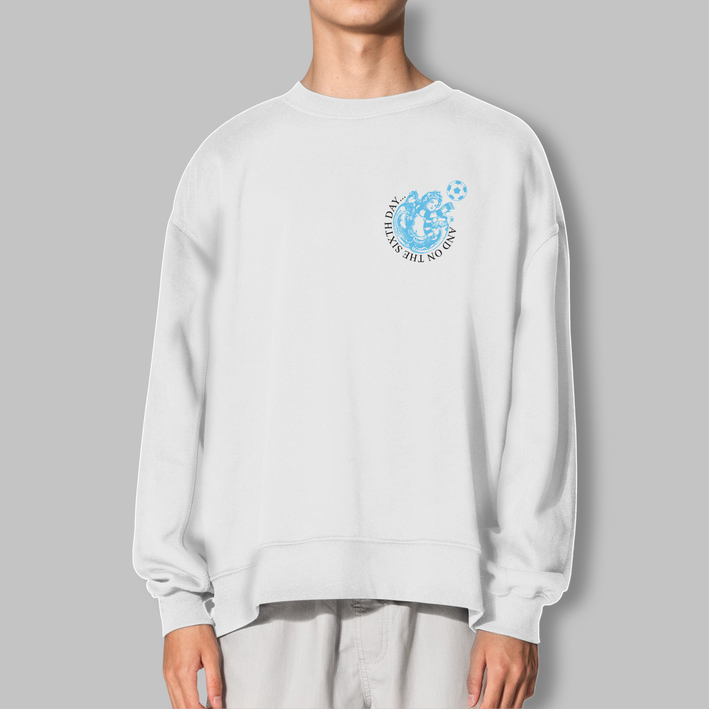 Blue Football Heaven Sweatshirt