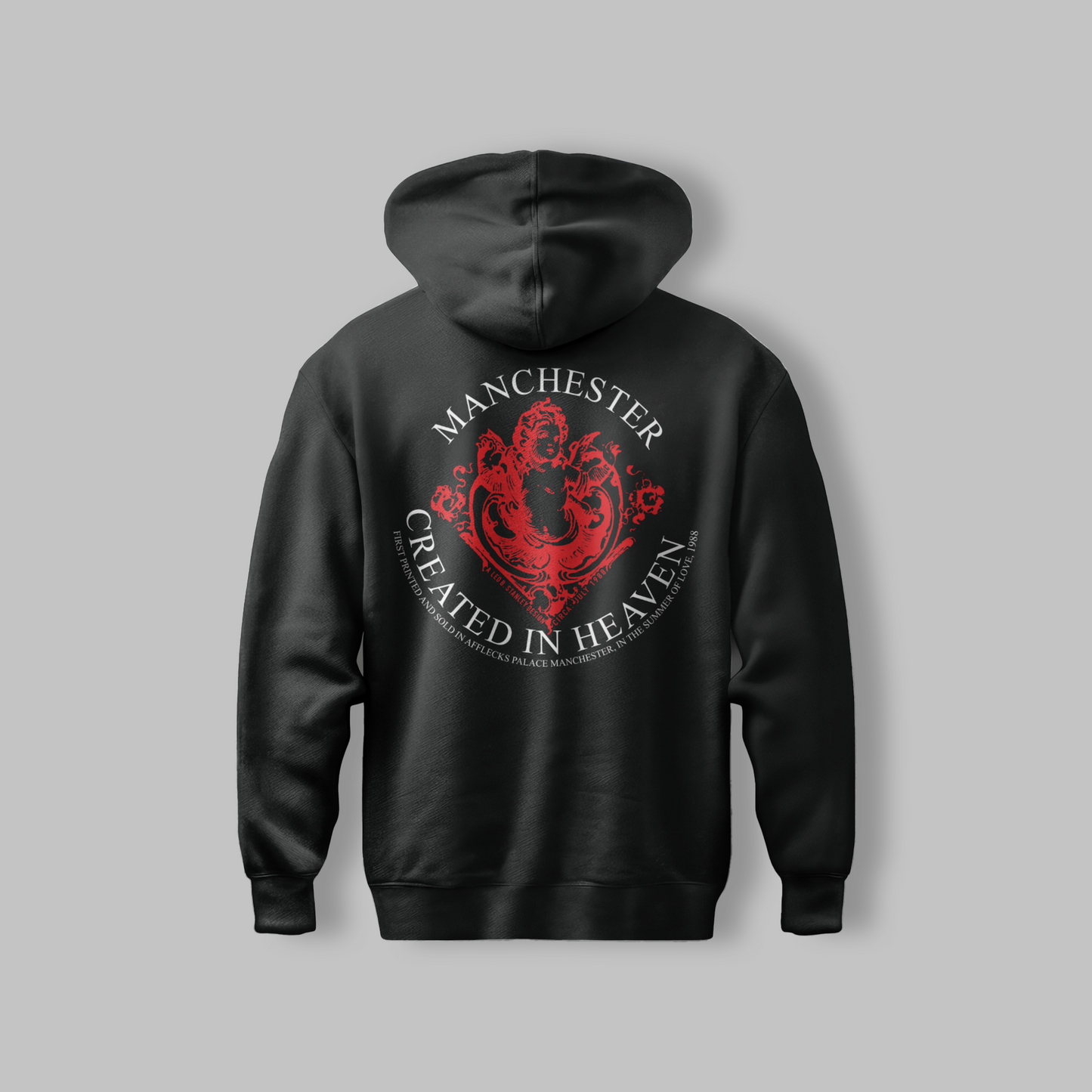 Red Manchester Heaven Hoodie