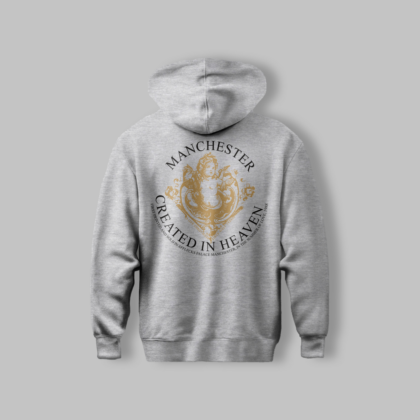 Gold Manchester Heaven Hoodie