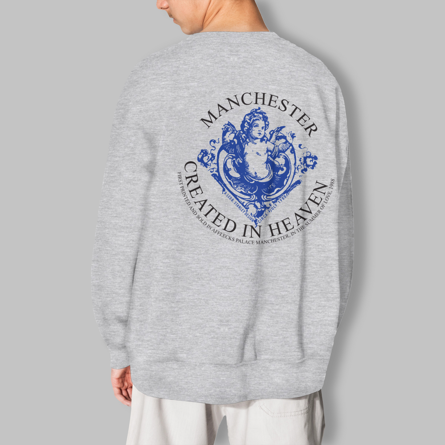 Blue Manchester Heaven Sweatshirt