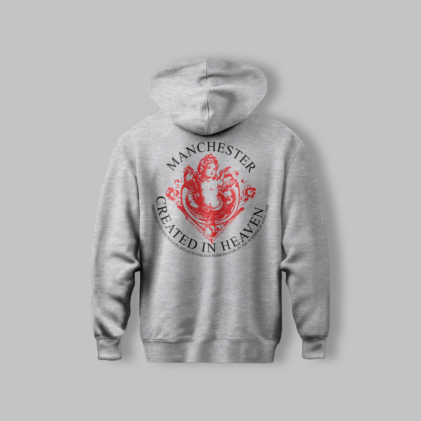 Red Manchester Heaven Hoodie