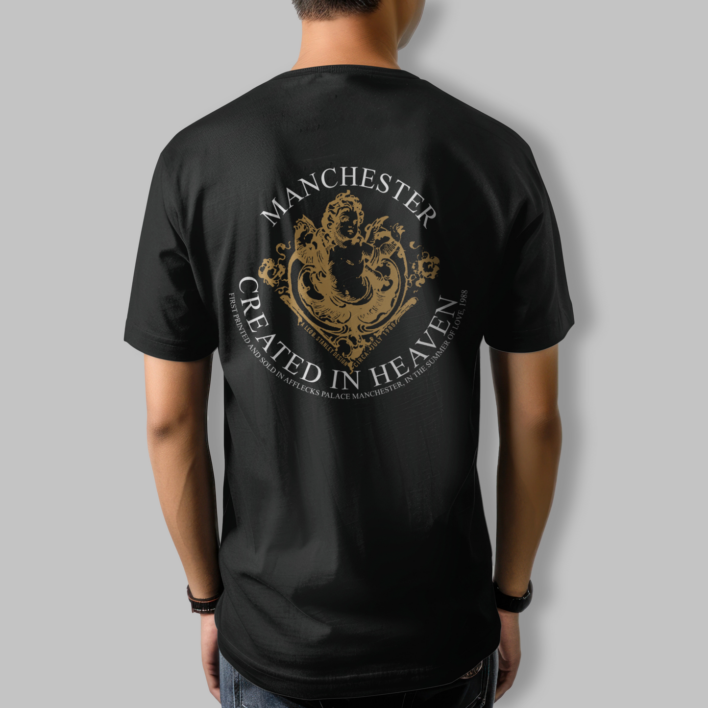 Gold Manchester Heaven T-Shirt