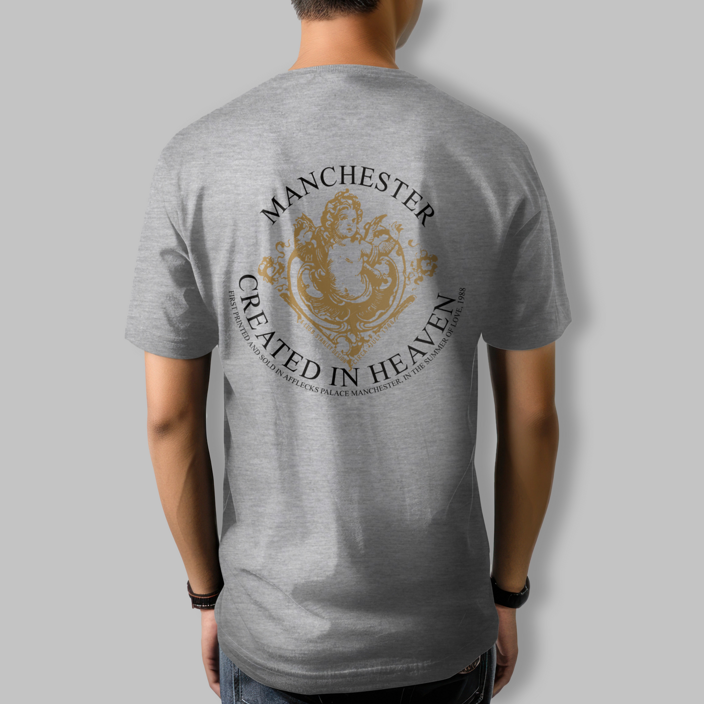 Gold Manchester Heaven T-Shirt