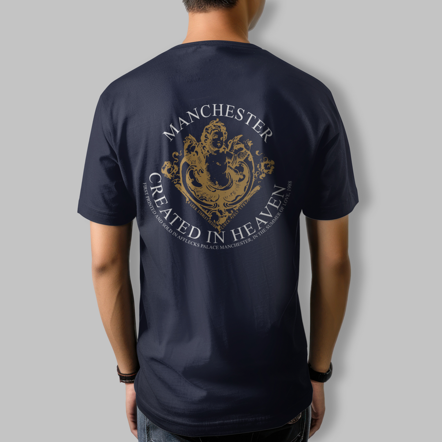 Gold Manchester Heaven T-Shirt