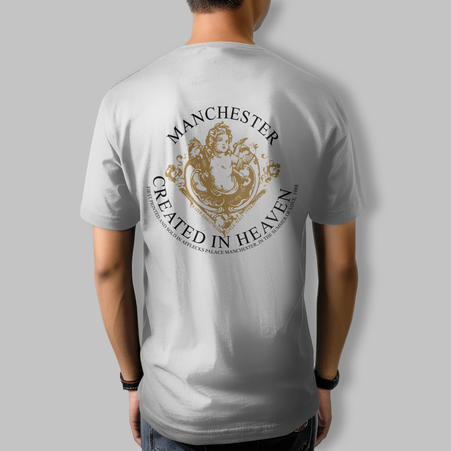 Gold Manchester Heaven T-Shirt