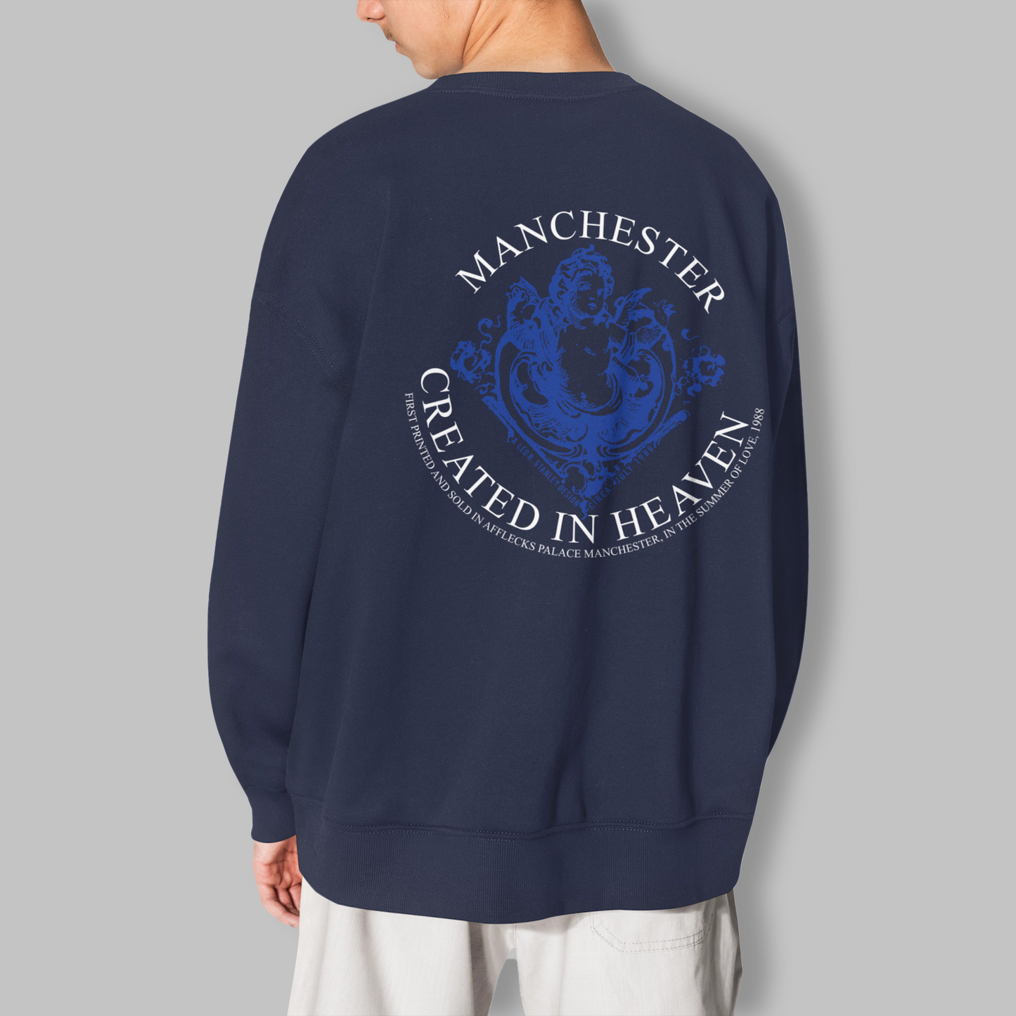 Blue Manchester Heaven Sweatshirt