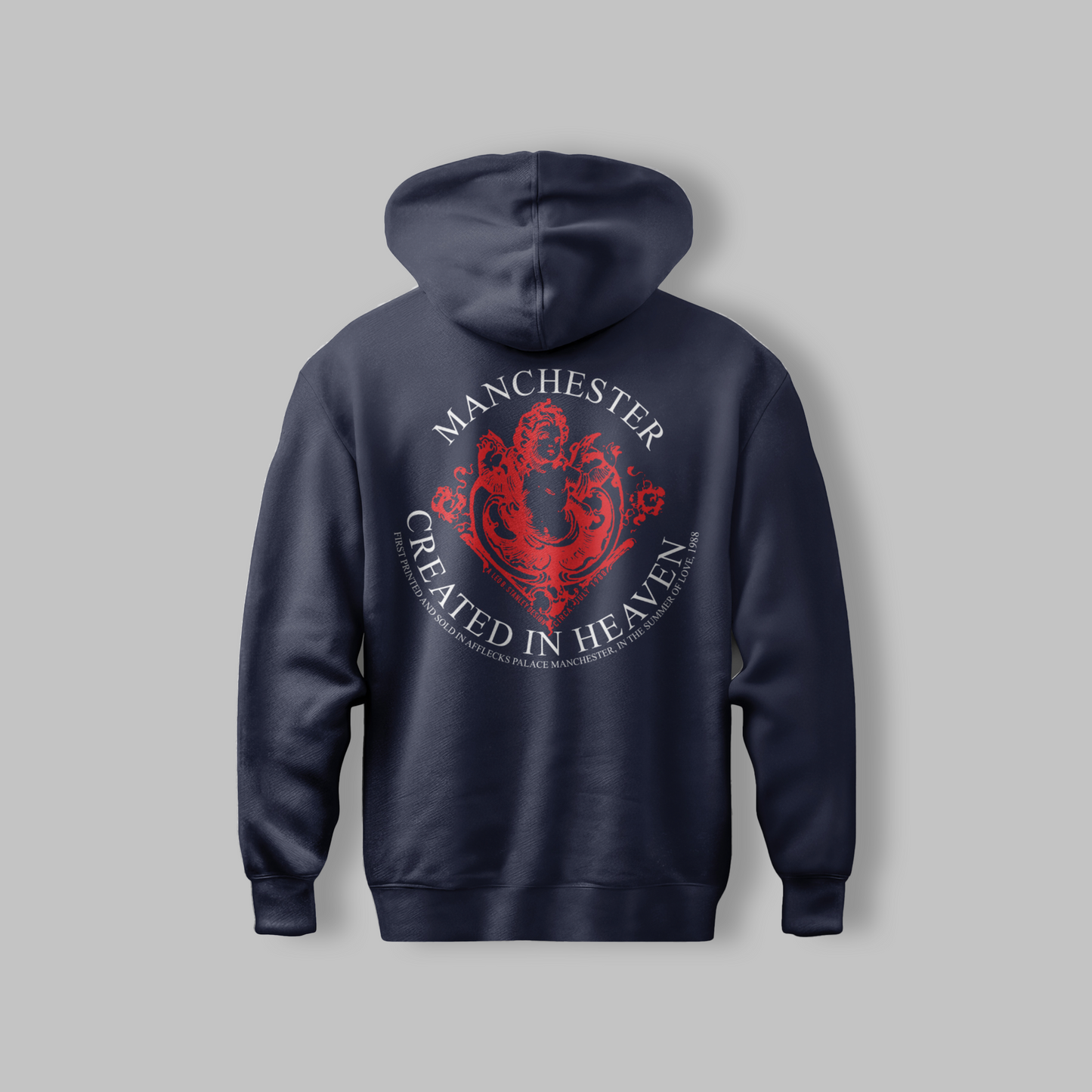 Red Manchester Heaven Hoodie