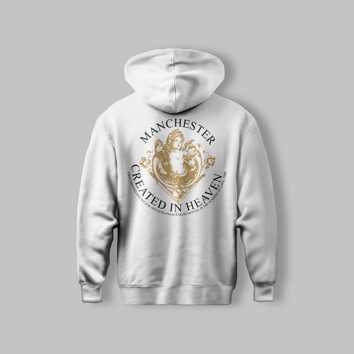 Gold Manchester Heaven Hoodie