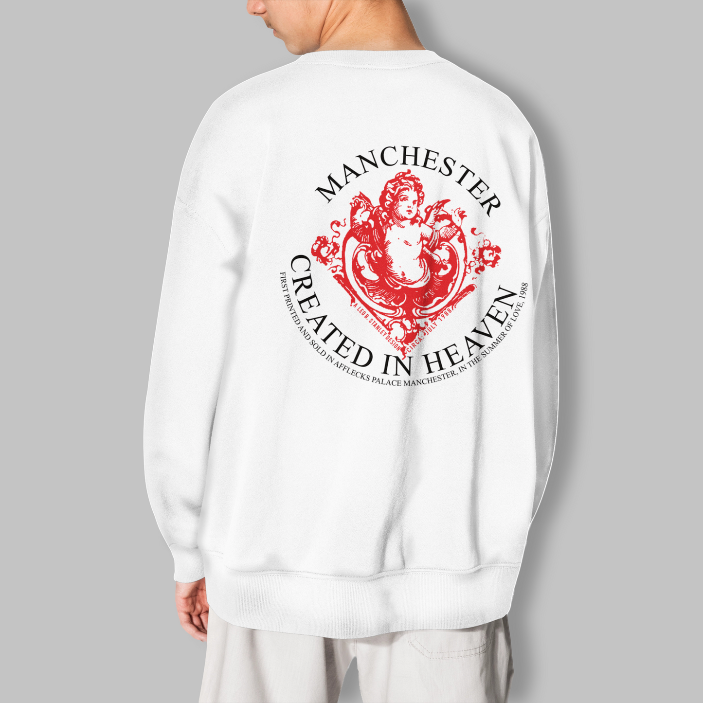 Red Manchester Heaven Sweatshirt