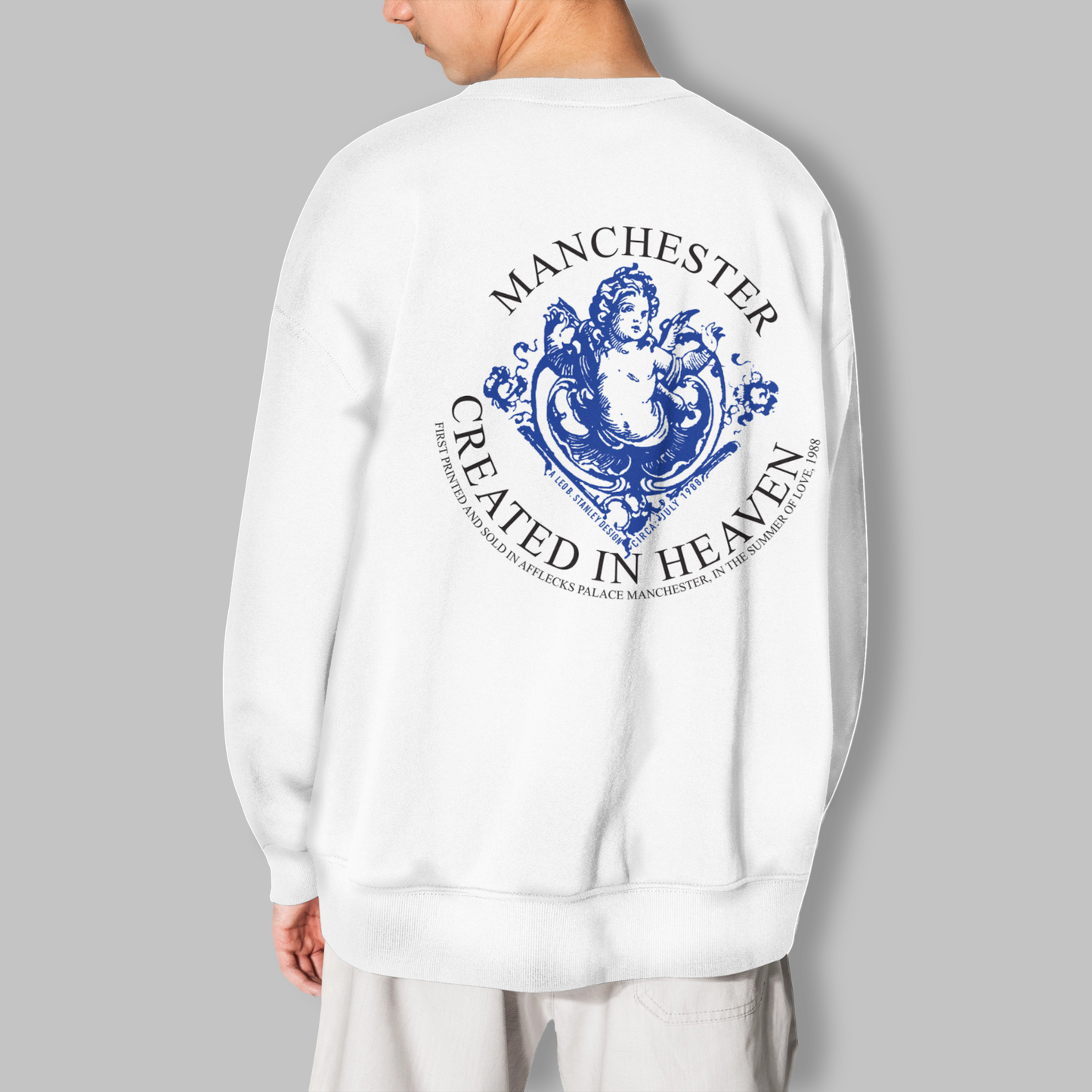 Blue Manchester Heaven Sweatshirt