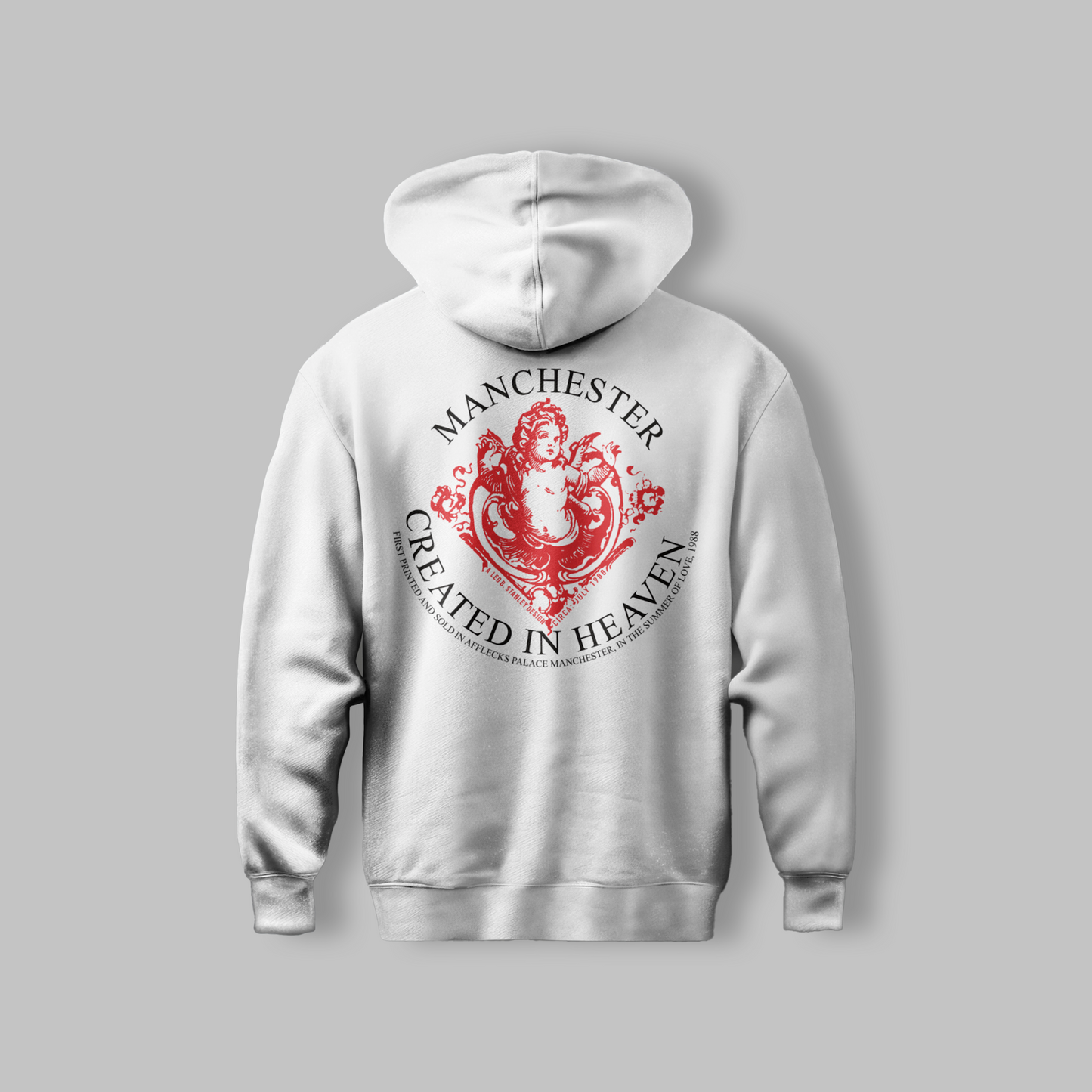 Red Manchester Heaven Hoodie