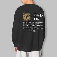 Gold Seventh Day Sweatshirt