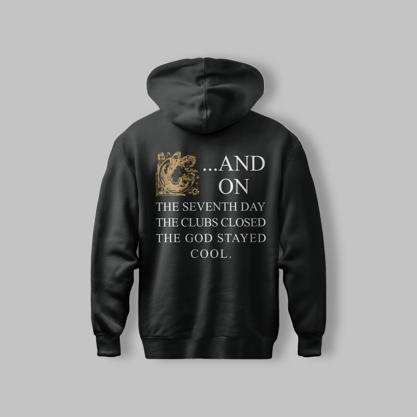 Gold Seventh Day Hoodie