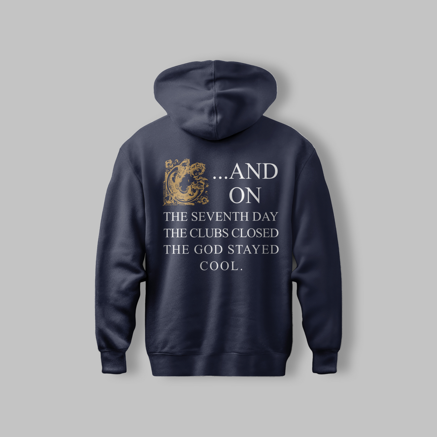 Gold Seventh Day Hoodie